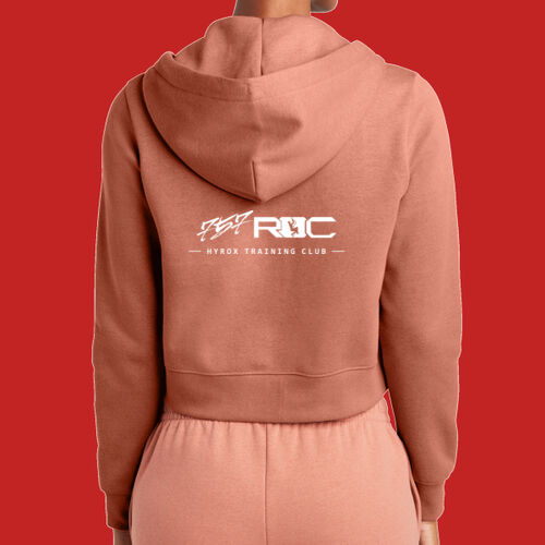 Ladies Softstyle Full Zip Fleece Hooded Sweatshirt Thumbnail